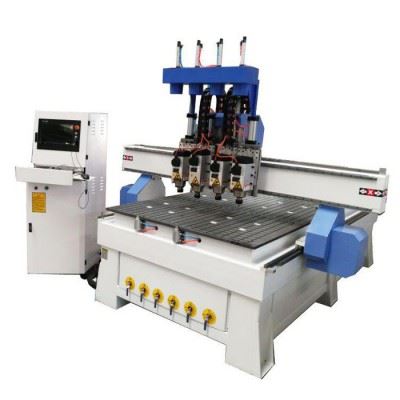 慧鑫1325木工雕刻机   四工序开料机  数控木工开料机  下料机 加工中心图3