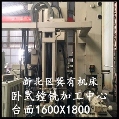 二手日本东芝1600x1800卧式数控镗铣加工中心，卧加BTD-130H图4