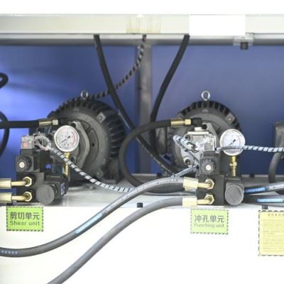 济南德商 济南母线机 专业铜排加工设备生产厂家 济南德商 全新液压数控铜排加工机 母线机图6