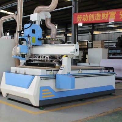 山东胜雕数控 板式家具生产线 开料机 SD-1325HD-P 直排换刀加工中心 雕刻机 数控开料机 全屋定制加工设备图2