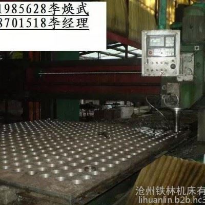 河北机床厂家 承揽大型管板法兰加工制造 沧州铁林机床zxk5035 大型数控龙门钻铣床 龙门铣床-数控龙门铣床 孔加工图2
