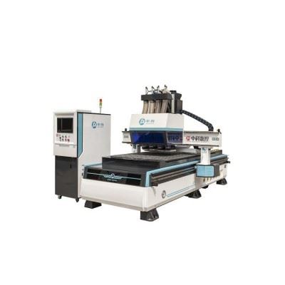 中科 全自动数控木工开料机 四工序数控开料机 衣柜柜门加工中心 木工机械图7