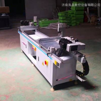 海晶数控切铝机全自动铝型材切割机铝型材数控切割锯全自动角码机铝天沟数控加工中心非标定制图3