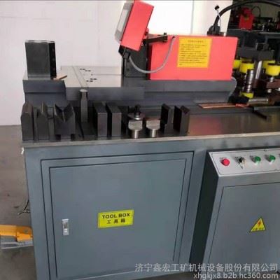 多功能数控铜排母排加工机 数控母线机 三泵带动数控母线加工机图7