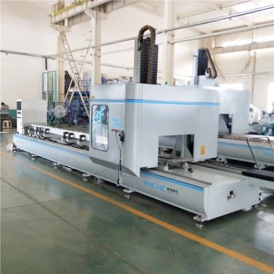 明美数控铝型材大型龙门四轴数控加工中心铝篷房数控加工中心工业铝加工设备数控四轴加工中心图1