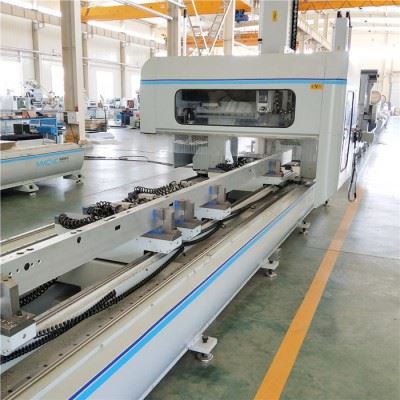 明美数控铝型材大型龙门四轴数控加工中心铝篷房数控加工中心工业铝加工设备数控四轴加工中心图3