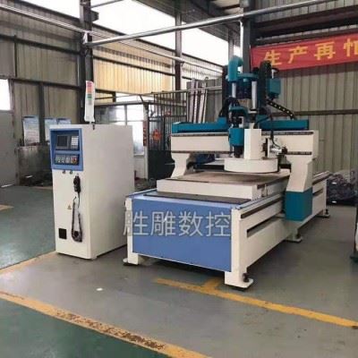 胜雕数控门板加工中心 三轴全丝杠换刀加工中心图1