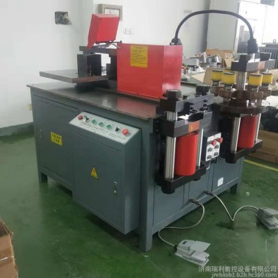 瑞利数控 浙江数控母线机 数控母排加工机 数控铜排母排加工机  简易型母线加工机图1