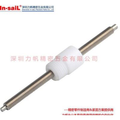 来图加工 T型螺纹丝杆CNC数控车精密加工 碳钢热工艺图1