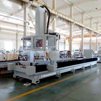 山东明美数控JGZX5-CNC-600铝型材五轴数控加工中心 铝幕墙加工设备 铝型材数控加工中心 数控加工中心 **图2