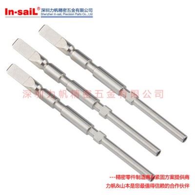 CNC数控车加工细长轴 铣扁位轴 非标精密轴定制机加工图2