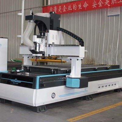 河北数控全屋定制家具加工中心开料机 木工数控开料机自动换刀图3