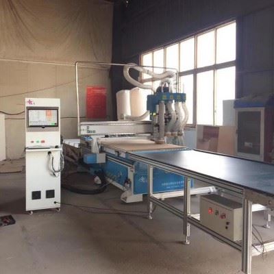 【锐星】板式家具生产线 直排加工中心自动换刀 真空吸附带各种刀具 价格优惠图4