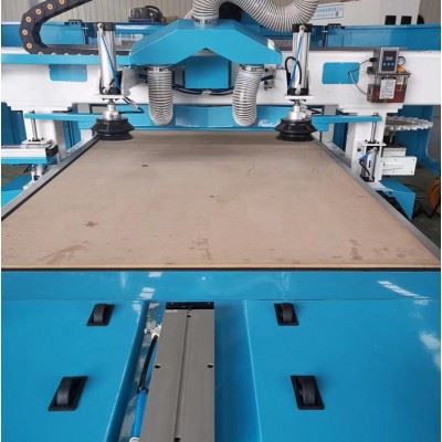 【锐星】板式家具生产线 直排加工中心自动换刀 真空吸附带各种刀具 价格优惠图6