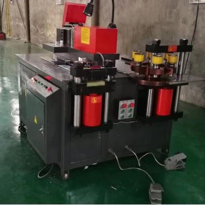 济南数控母排加工机  数控铜排母线加工机  母线切角机 汇流排加工机  母线加工机 铜铝排加工中心图2
