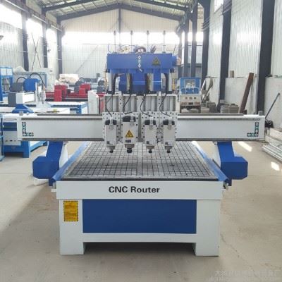 板式家具木工加工中心 橱柜门开料机 多工序数控开料机 自动换刀开料机图6