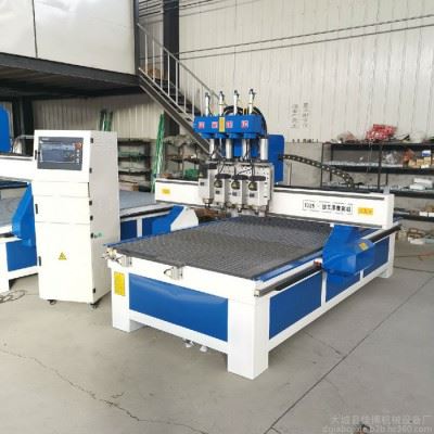 板式家具木工加工中心 橱柜门开料机 多工序数控开料机 自动换刀开料机图7