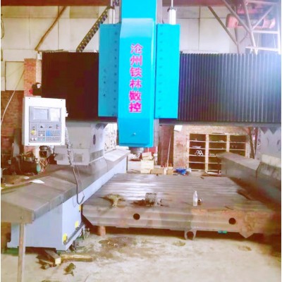动柱钻铣床zxk5030 大型管板法兰加工设备   承揽风电法兰钻孔加工图2