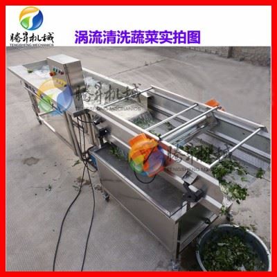中央厨房清洗设备 洗菜机 蔬菜加工生产线 净菜加工生产线 配菜中心设备 定制品图1