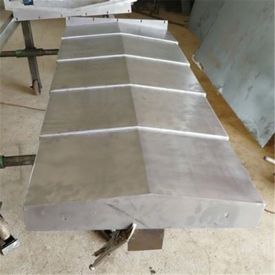 机床导轨钢板防护罩 盖板伸缩式不绣钢防尘罩 VMC加工中心导轨防尘盖板 经久耐用图8