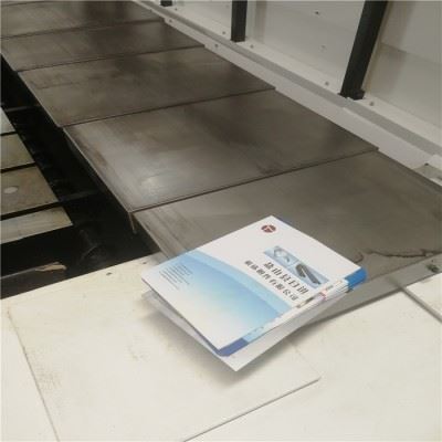 机床导轨钢板防护罩 盖板伸缩式不绣钢防尘罩 VMC加工中心导轨防尘盖板 经久耐用图2
