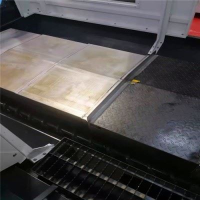 Y轴前后钢板防护罩 导轨盖板保护罩 VMC1065加工中心防护罩 工期短发货快图1