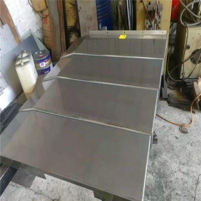 钢板防护罩 机床伸缩防护罩 导轨防尘罩 VMC850加工中心防护罩 横梁防护罩 越进产品 值得信赖图8