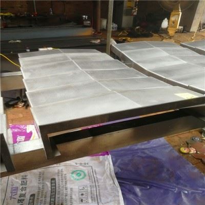X轴左右钢板防护罩 镗床钣金防尘罩 VMC1060加工中心Y轴防护罩 全国包邮图2