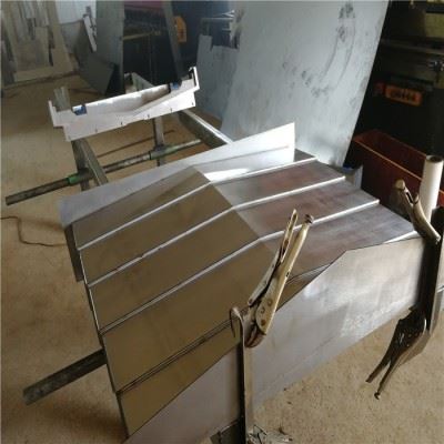 X轴左右钢板防护罩 镗床钣金防尘罩 VMC1060加工中心Y轴防护罩 全国包邮图3