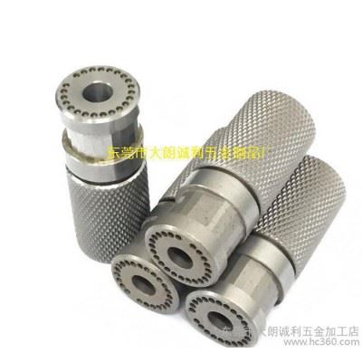 CNC加工中心精铣加工碳钢件/来料加工开关旋钮手柄多点位开关手柄图2