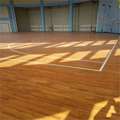 百利特加工定制 文体活动中心木地板 篮球体育运动实木地板图1