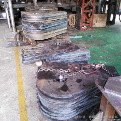 CNC电脑锣加工　龙门电脑锣加工　焊接机架　五金加工中心非标件　比亚迪导轨轻轨外发　机器人工装底座加工　龙门CNC加工图4