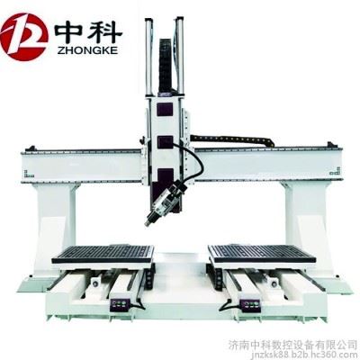 四轴加工中心 木模消失模弯曲木四轴五轴加工中心 实木异形工件加工雕刻机加工中心**定制 木模雕刻机图5