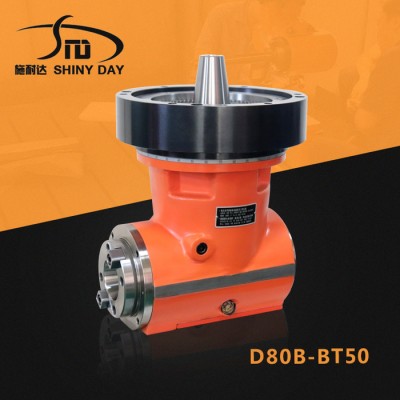 供应施耐达D80 加工中心铣头 90度侧铣头 加工中心90度侧铣头 BT50侧铣头 bt50铣头图5