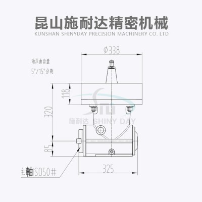 供应施耐达D80 加工中心铣头 90度侧铣头 加工中心90度侧铣头 BT50侧铣头 bt50铣头图1
