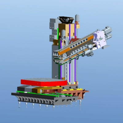深孔钻铣加工中心 DFZ 3L-1600图3
