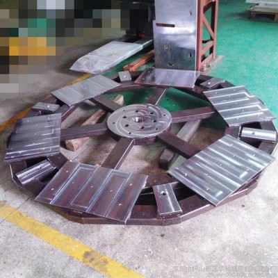 大型龙门数控CNC加工 电脑锣加工 大型机械墙板加工 立柱 方通焊接 机架龙门加工中心 五金自动化设备加工 金属加工图5