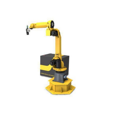 深隆STSXL11016通用六轴机器人 加工中心机器人 加工中心双托盘自动上料机 车削中心上下料机器人 浇铸上下料机器人图1