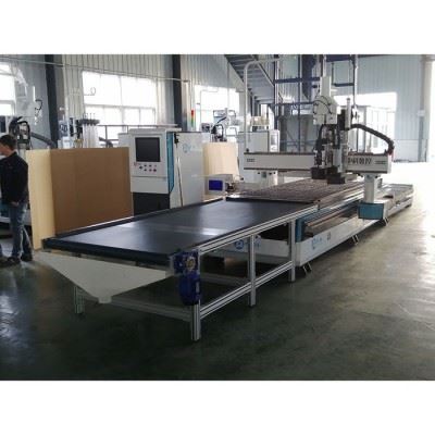 中科ZK木工加工中心 圆盘换刀加排钻包 木门厂家具厂适用图2