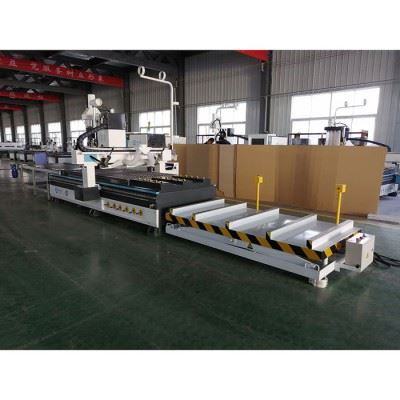 中科ZK木工加工中心 圆盘换刀加排钻包 木门厂家具厂适用图5