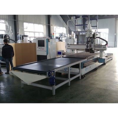 中科ZK木工加工中心 圆盘换刀加排钻包 木门厂家具厂适用图4