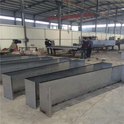 卧式加工中心钢板防护罩 加工中心伸缩盖板防尘罩 加工中心导轨盖板伸缩式防油板 越进直销图3