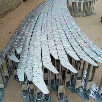 天海  数控机床钢铝拖链 机床钢制拖链图5
