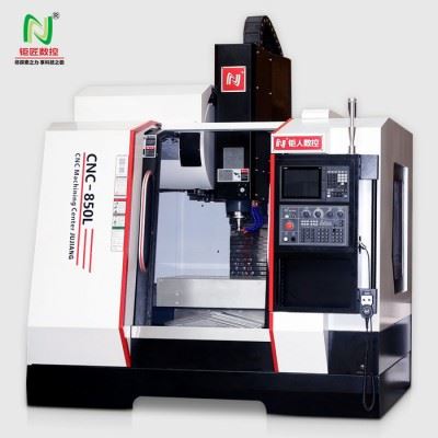 钜匠数控CNC850三轴三线高速立式加工中心金属精密工件加工成型图4