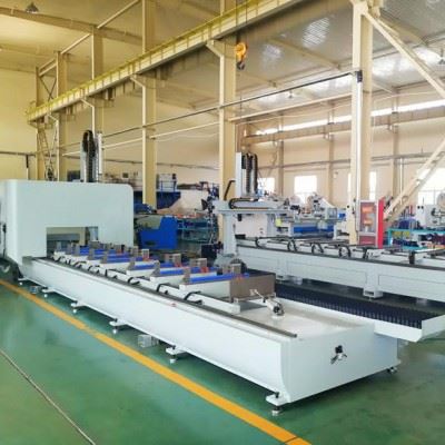 青岛明美JGZX5-CNC-3000五轴数控加工中心 轨道交通铝型材数控加工中心 铝型材龙门加工中心 龙门五轴加工设备图1