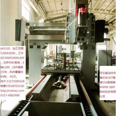 加工中心DHXK4026 龙门加工中心 轻型龙门铣床 5米6米3米 价格低的性价比高的 简易加工中心 龙门加工中心图2