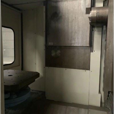 低价处理二手{日本OKK双工位630卧式加工中心HM60带中心出水} 二手加工中心图2