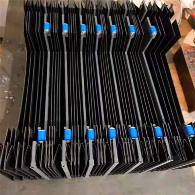 机床导轨挡屑风琴带 激光切专用风琴防护罩 数控机床风琴防护罩 越进直销 现货批发图1