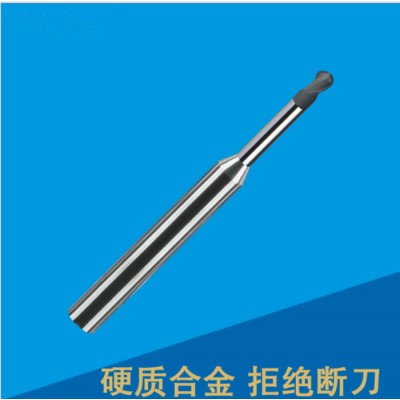 京瓷新款数控机床刀具金刚石涂层石墨用【加长整体硬质合金】球头铣刀图3