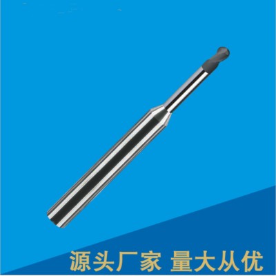京瓷新款数控机床刀具金刚石涂层石墨用【加长整体硬质合金】球头铣刀图4